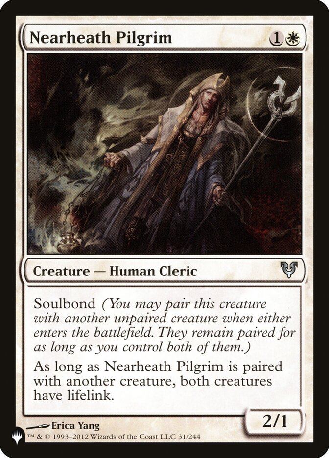 Magic the Gathering Card - Nearheath Pilgrim - MTG Circle