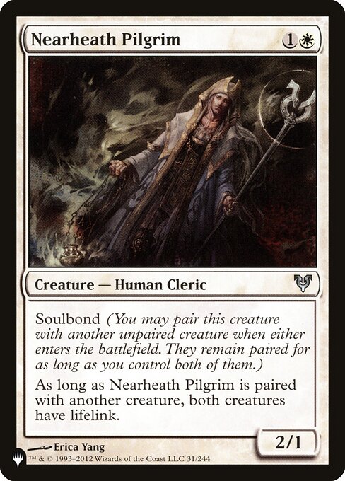 Magic the Gathering Card - Nearheath Pilgrim - MTG Circle