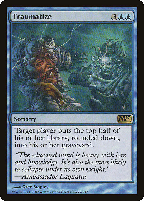 Magic the Gathering Card - Traumatize - MTG Circle
