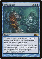 Magic the Gathering Card - Traumatize - MTG Circle