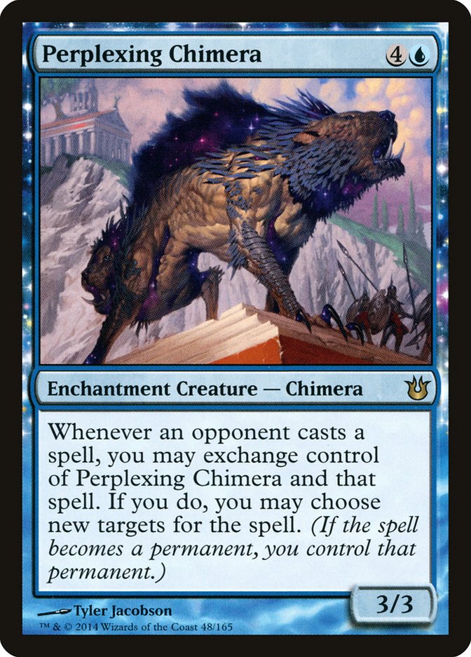 Magic the Gathering Card - Perplexing Chimera - MTG Circle
