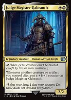 Magic the Gathering Card - Judge Magister Gabranth - MTG Circle
