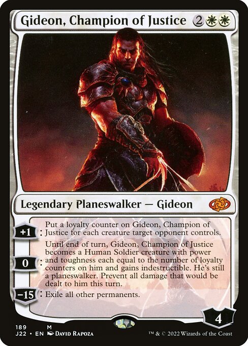 Magic the Gathering Card - Gideon, Champion of Justice - MTG Circle