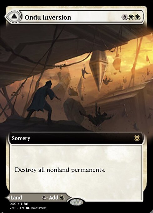Magic the Gathering Card - Ondu Inversion - MTG Circle