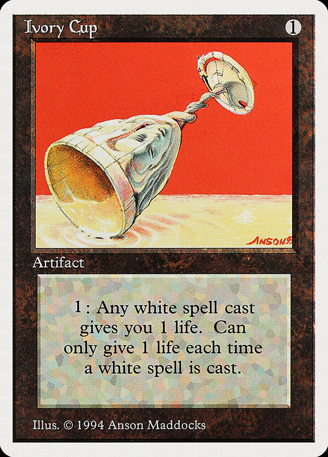 Magic the Gathering Card - Ivory Cup - MTG Circle
