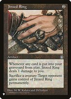 Magic the Gathering Card - Jinxed Ring - MTG Circle