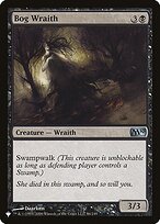 Magic the Gathering Card - Bog Wraith - MTG Circle