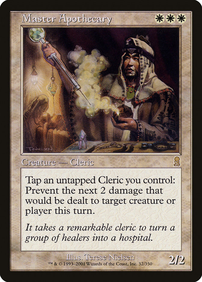 Magic the Gathering Card - Master Apothecary - MTG Circle