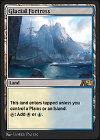 Magic the Gathering Card - Glacial Fortress - MTG Circle