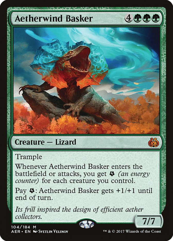 Magic the Gathering Card - Aetherwind Basker - MTG Circle
