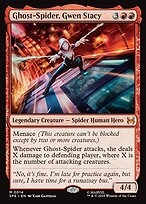 Magic the Gathering Card - Ghost-Spider, Gwen Stacy - MTG Circle