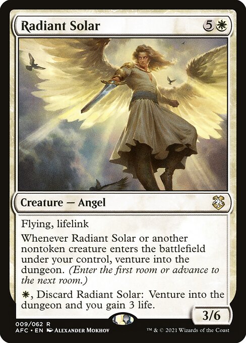 Magic the Gathering Card - Radiant Solar - MTG Circle