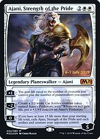 Magic the Gathering Card - Ajani, Strength of the Pride - MTG Circle