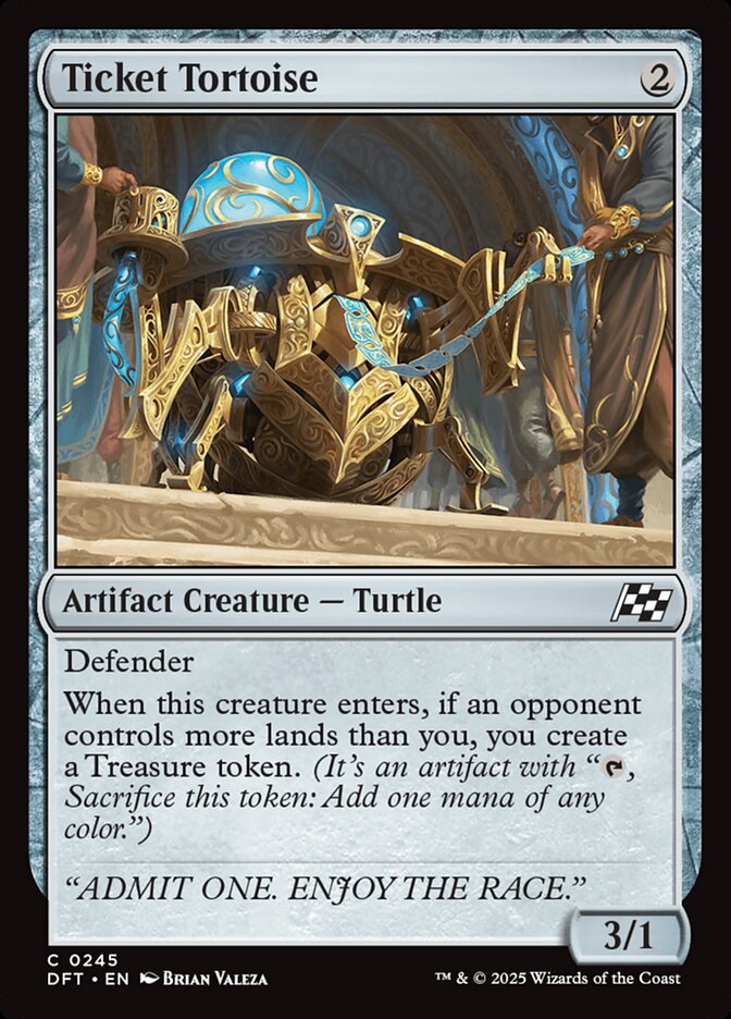 Magic the Gathering Card - Ticket Tortoise - MTG Circle