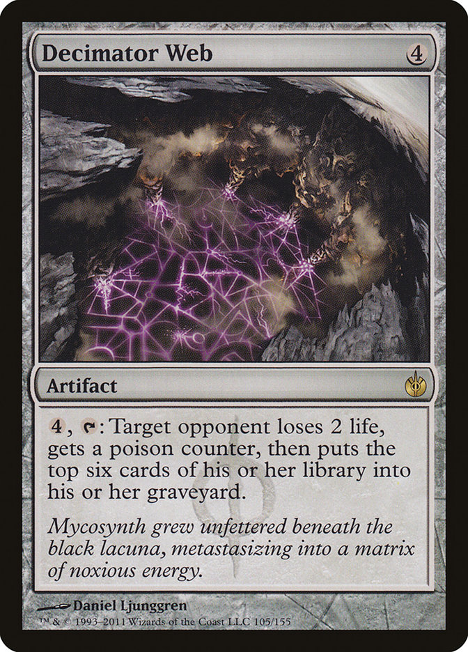 Magic the Gathering Card - Decimator Web - MTG Circle