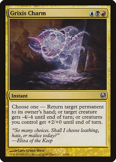 Magic the Gathering Card - Grixis Charm - MTG Circle