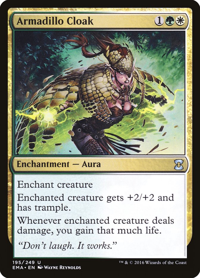 Magic the Gathering Card - Armadillo Cloak - MTG Circle