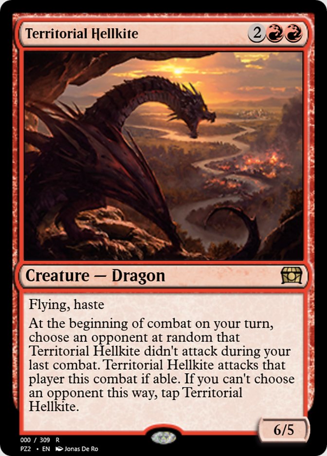 Magic the Gathering Card - Territorial Hellkite - MTG Circle