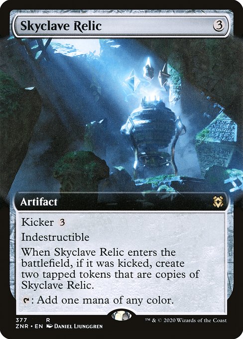 Magic the Gathering Card - Skyclave Relic - MTG Circle