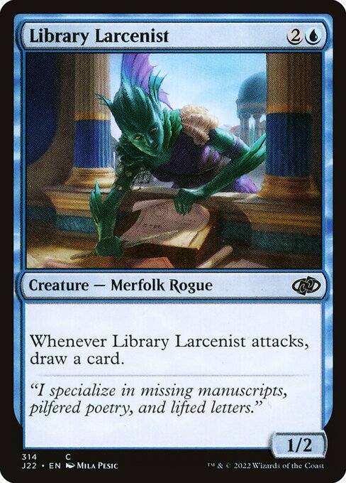 Magic the Gathering Card - Library Larcenist - MTG Circle