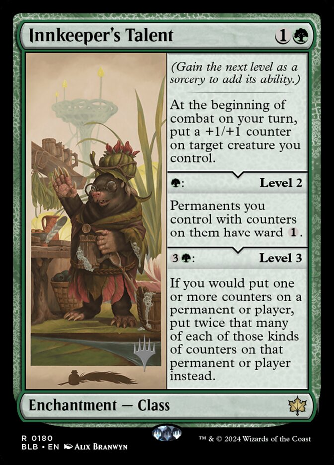 Magic the Gathering Card - Innkeeper's Talent - MTG Circle