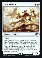 Magic the Gathering Card - Dust Animus - MTG Circle