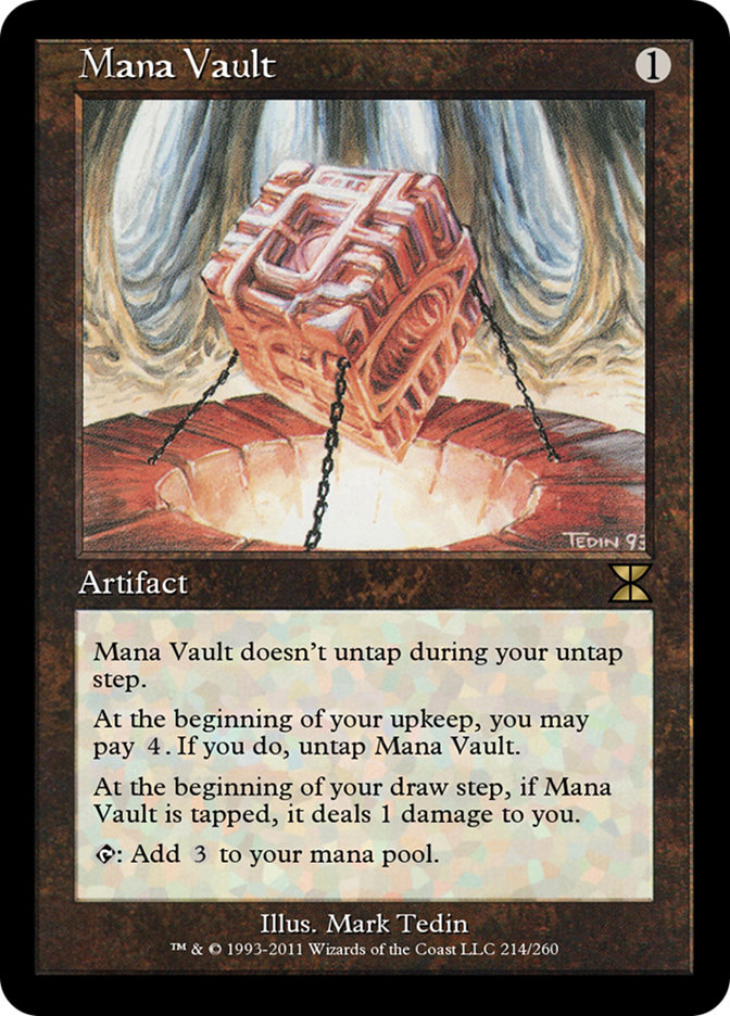 Magic the Gathering Card - Mana Vault - MTG Circle