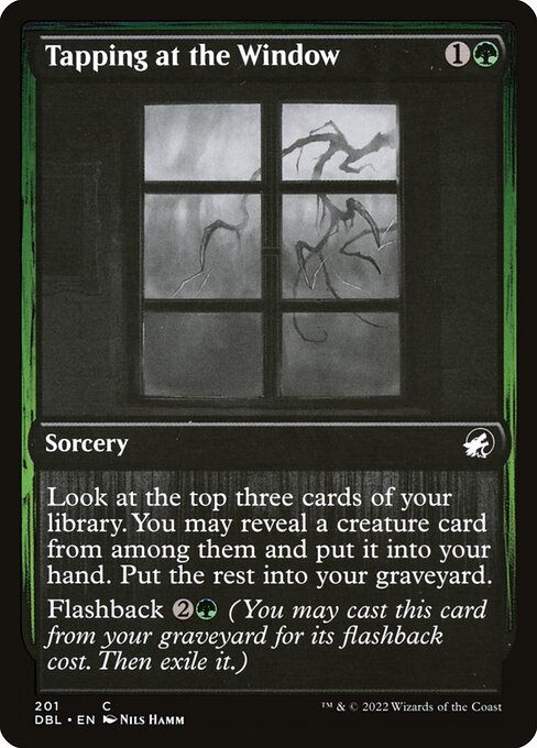 Magic the Gathering Card - Tapping at the Window - MTG Circle