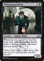Magic the Gathering Card - Whispering Snitch - MTG Circle