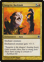 Magic the Gathering Card - Sangrite Backlash - MTG Circle