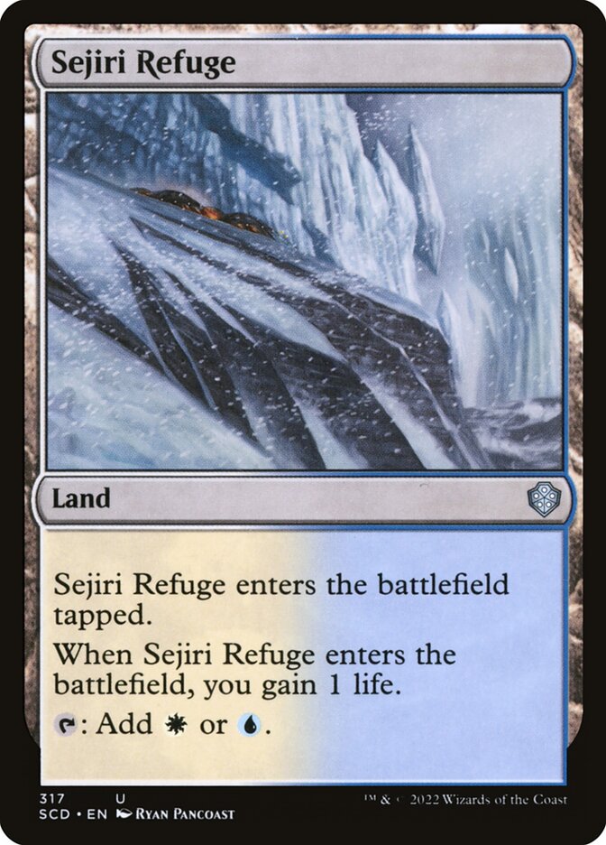 Magic the Gathering Card - Sejiri Refuge - MTG Circle