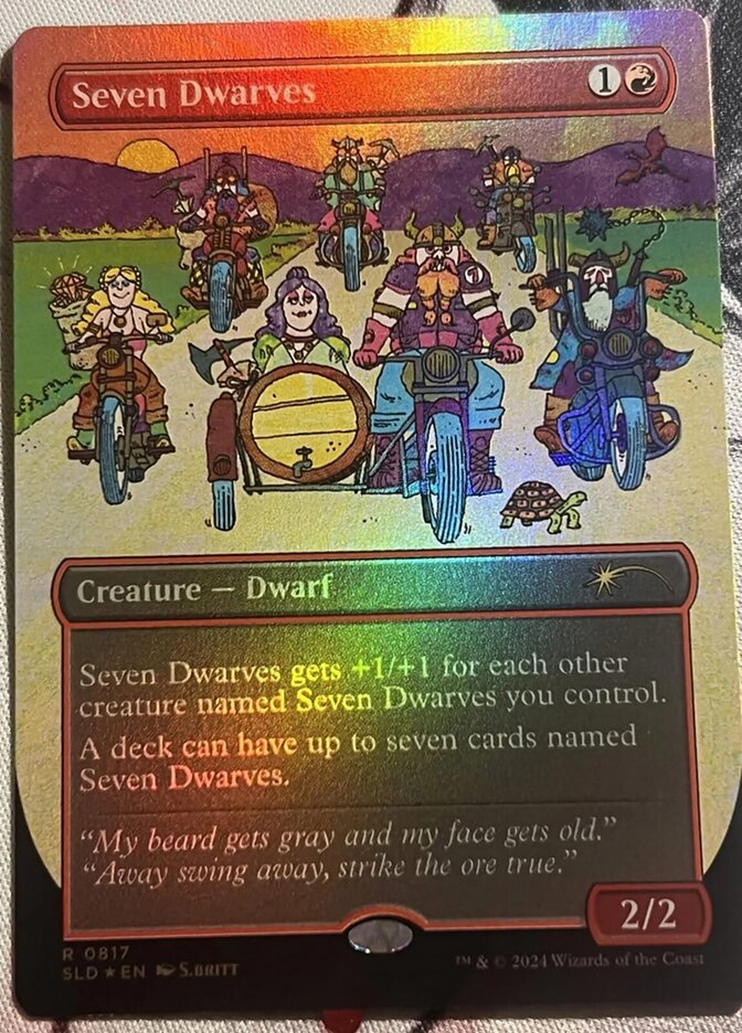Magic the Gathering Card - Seven Dwarves - MTG Circle