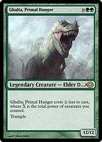 Magic the Gathering Card - Ghalta, Primal Hunger - MTG Circle
