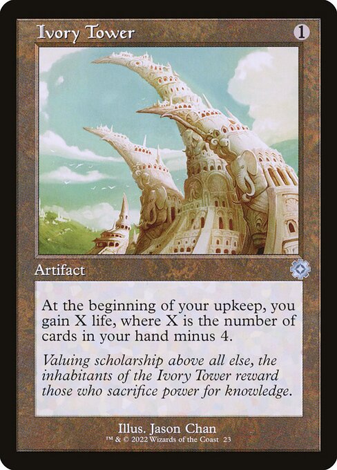 Magic the Gathering Card - Ivory Tower - MTG Circle