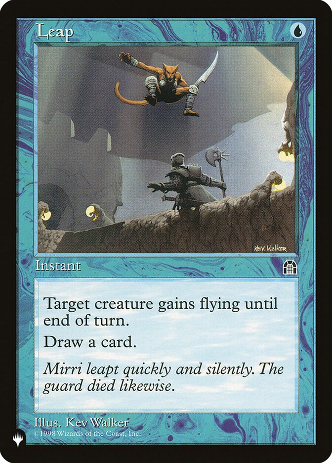 Magic the Gathering Card - Leap - MTG Circle