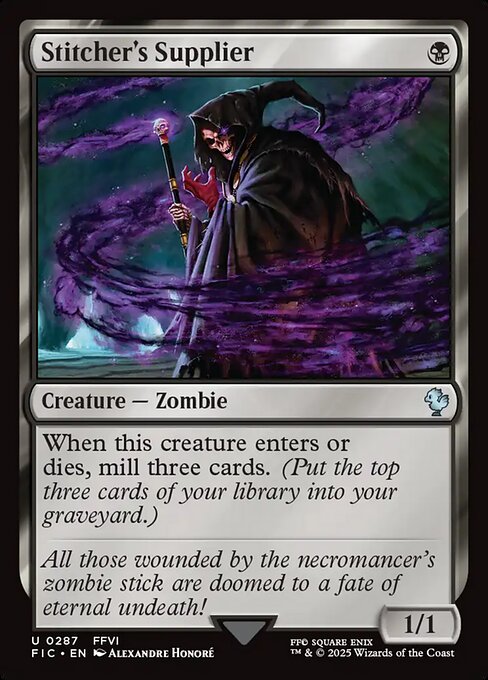 Magic the Gathering Card - Stitcher's Supplier - MTG Circle