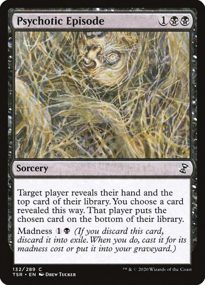 Magic the Gathering Card - Psychotic Episode - MTG Circle