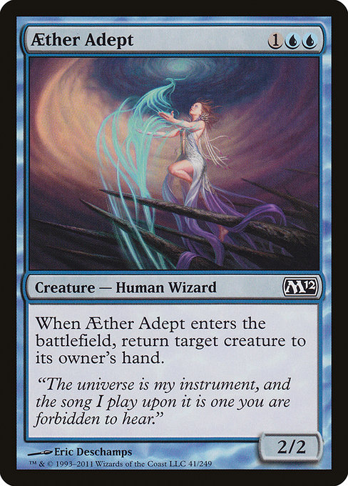 Magic the Gathering Card - Aether Adept - MTG Circle
