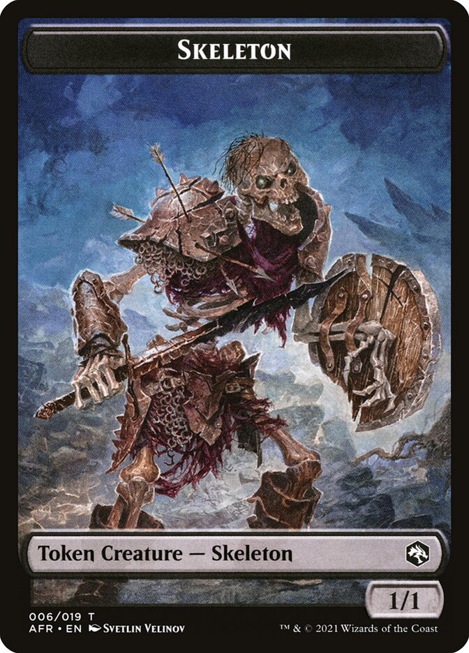 Magic the Gathering Card - Skeleton - MTG Circle