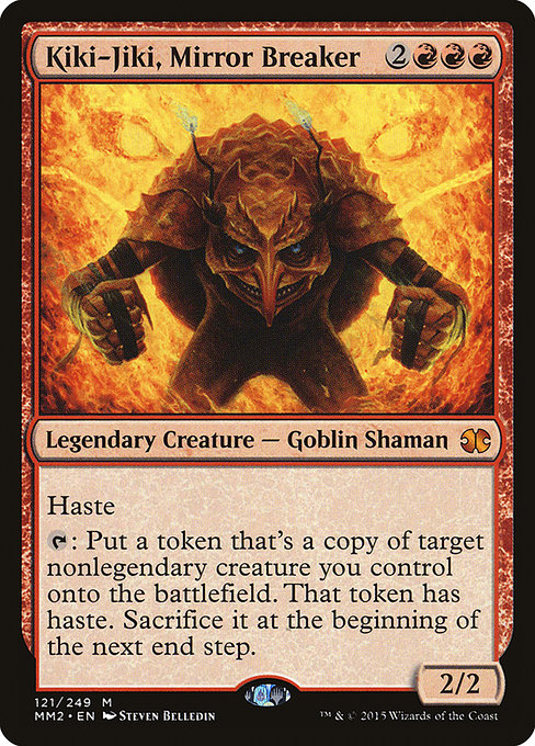 Magic the Gathering Card - Kiki-Jiki, Mirror Breaker - MTG Circle