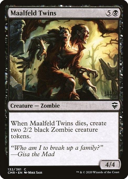 Magic the Gathering Card - Maalfeld Twins - MTG Circle