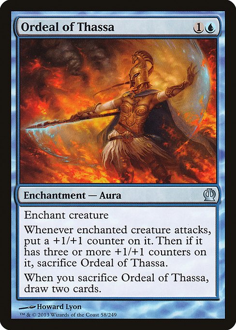 Magic the Gathering Card - Ordeal of Thassa - MTG Circle