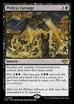 Magic the Gathering Card - Pitiless Carnage - MTG Circle