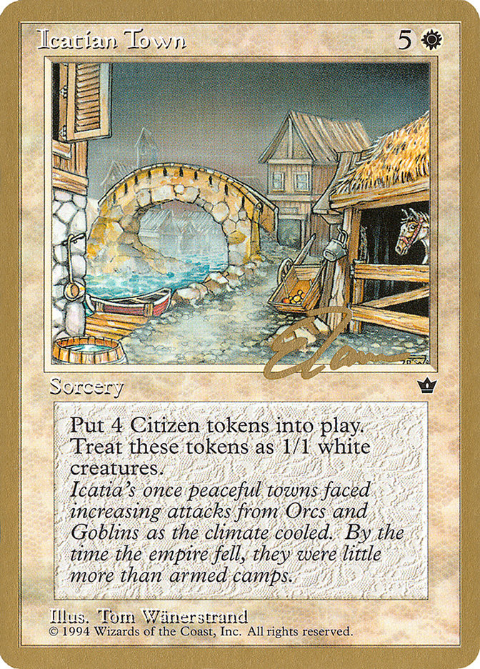 Magic the Gathering Card - Icatian Town - MTG Circle