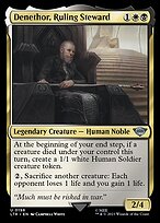Magic the Gathering Card - Denethor, Ruling Steward - MTG Circle