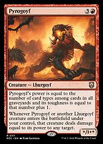 Magic the Gathering Card - Pyrogoyf - MTG Circle
