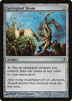 Magic the Gathering Card - Springleaf Drum - MTG Circle