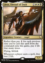 Magic the Gathering Card - Liesa, Shroud of Dusk - MTG Circle