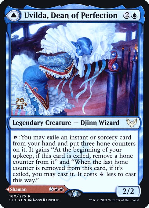 Magic the Gathering Card - Uvilda, Dean of Perfection - MTG Circle