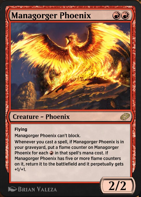 Magic the Gathering Card - Managorger Phoenix - MTG Circle